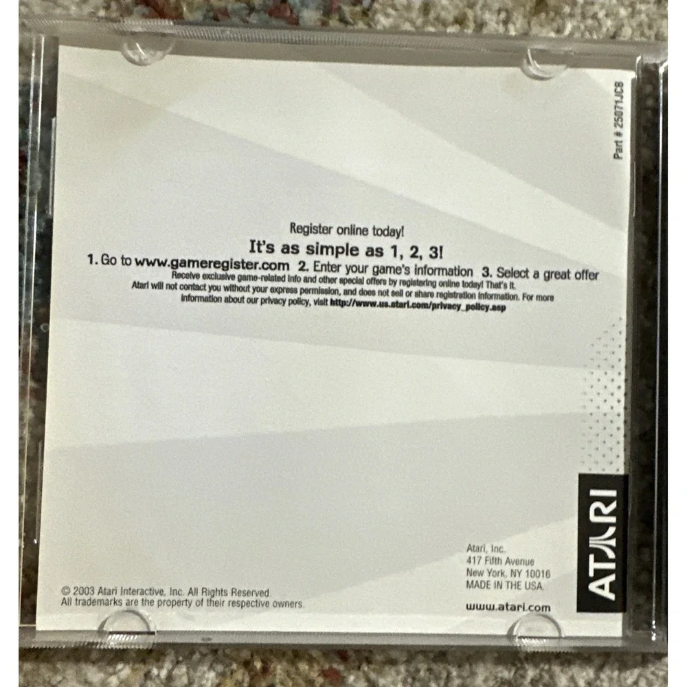 Atari: 80 Classic Games in One-PC CD ROM Software‎ (2005) Win 98/Me/2000/XP New